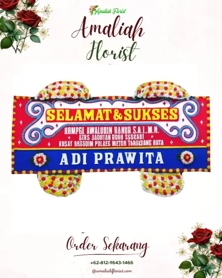 Papan Bunga Ucapan Selamat Dukuhkarya